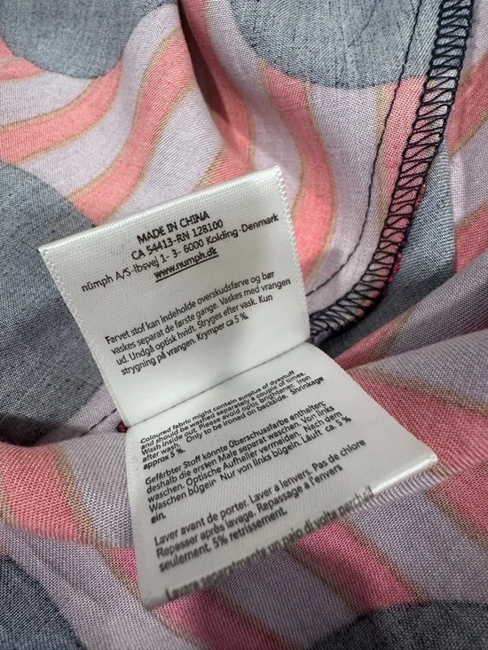 Pink Navy Polka Dot Wrap Midi Dress 3 in 1 Convertible Flowy Chic - Picture 12 of 12